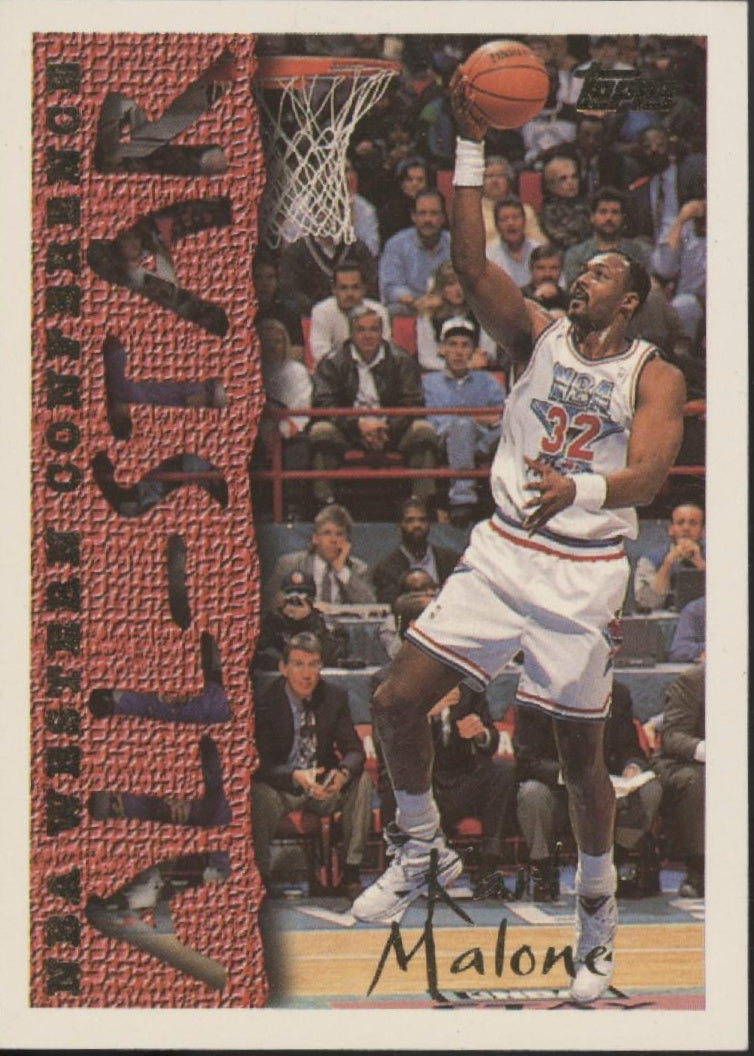 Karl Malone Basketball Lot of 10