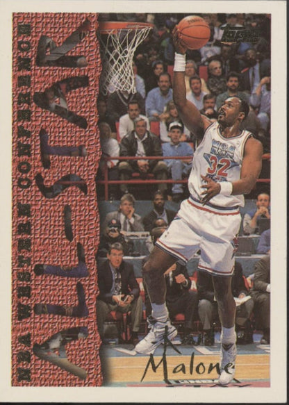 Karl Malone Basketball Lot of 10