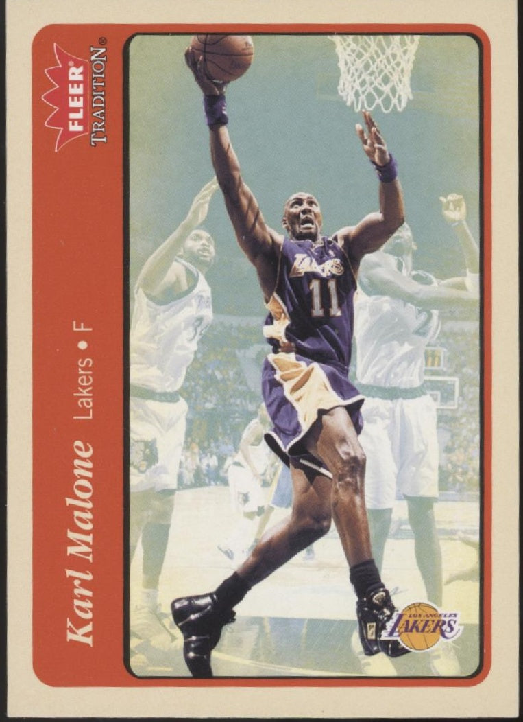 Karl Malone Basketball Lot of 10