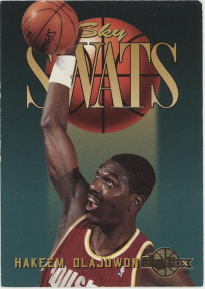 Hakeen Olajuwon Basketball Lot of 10