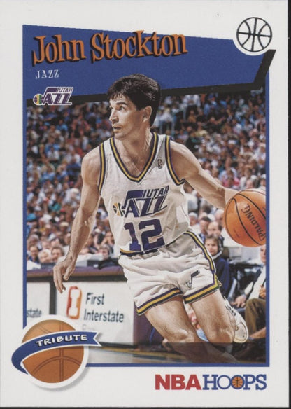 John Stockton Basketball Lot of 10