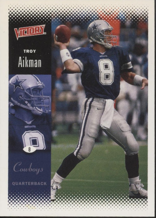 Troy Aikman Football Lot of 10