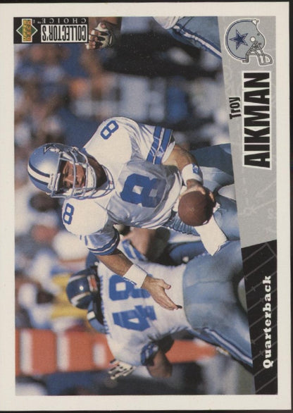 Troy Aikman Football Lot of 10