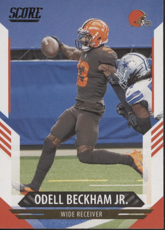 Odell Beckham Jr. Football Lot of 10