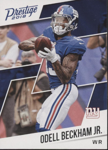Odell Beckham Jr. Football Lot of 10