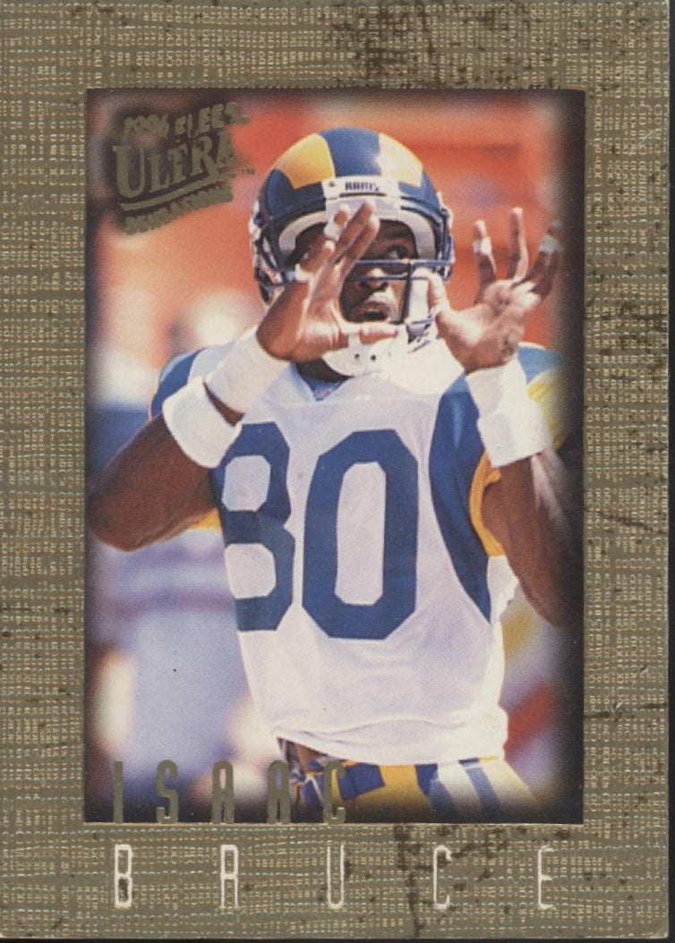 Isaac Bruce Football Lot of 10