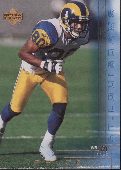 Isaac Bruce Football Lot of 10