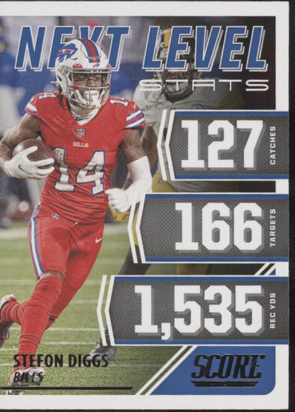 Stefon Diggs Football Lot of 10