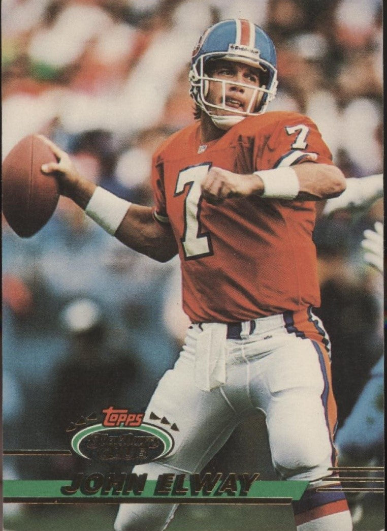 John Elway Football Lot of 10