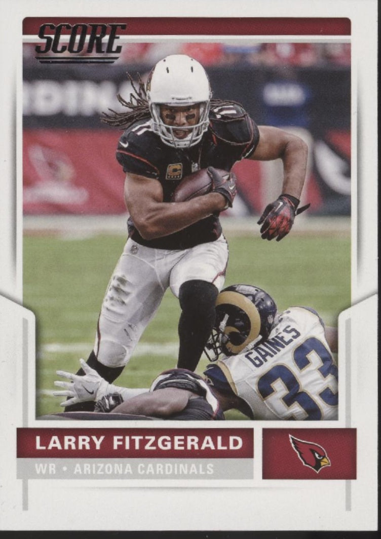 Larry Fitzgerald Football Lot of 10