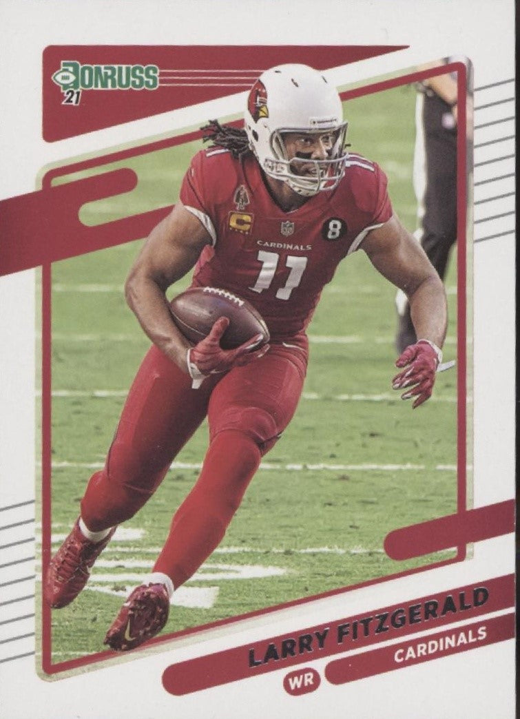 Larry Fitzgerald Football Lot of 10