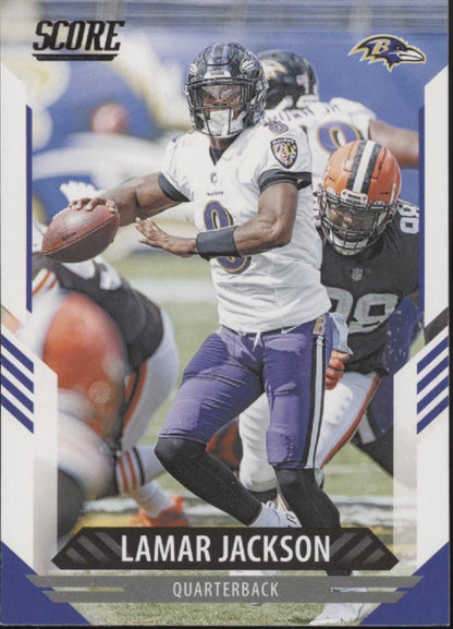 Lamar Jackson Football Lot of 10