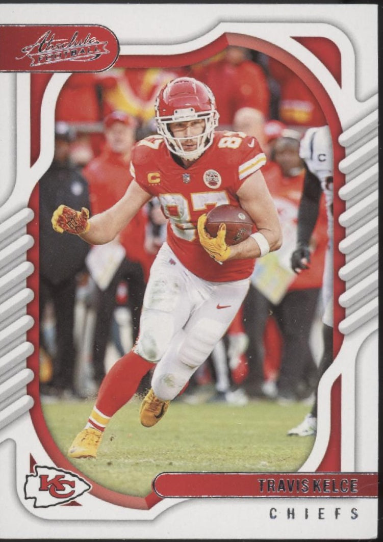 Travis Kelce Football Lot of 10