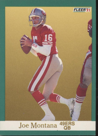 Joe Montana Football Lot of 10