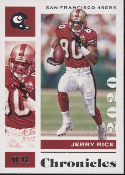 Jerry Rice Football Lot of 10