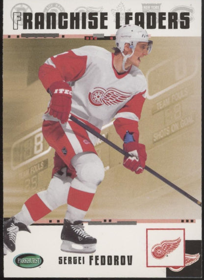 Sergei Federov Hockey Lot of 10