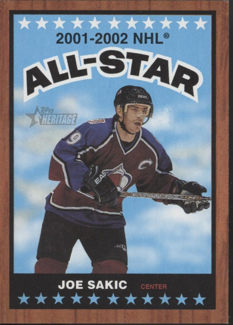 Joe Sakic Hockey Lot of 10