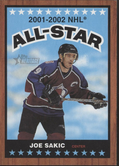 Joe Sakic Hockey Lot of 10