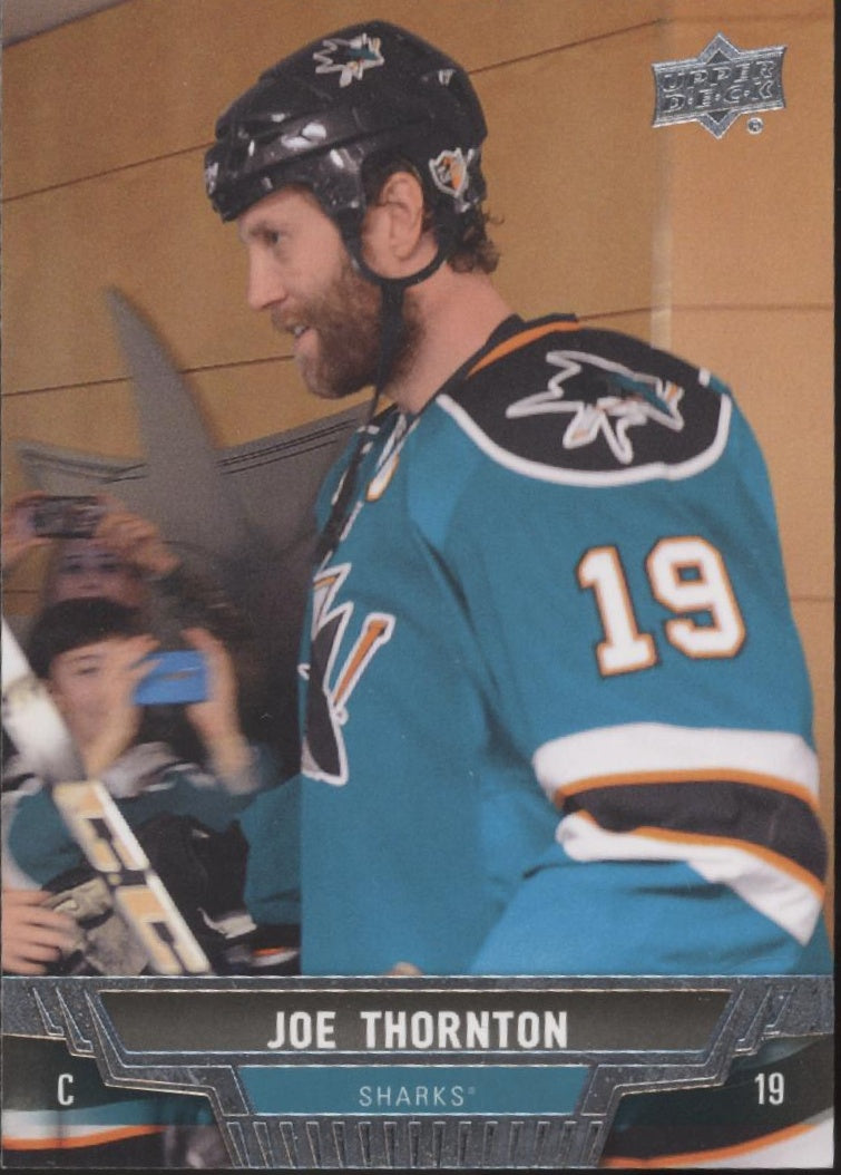 Joe Thornton Hockey Lot of 10