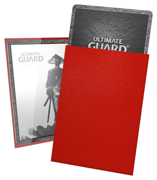 Ultimate Guard: Katana Japanese-Sized Sleeves 60ct (Red)