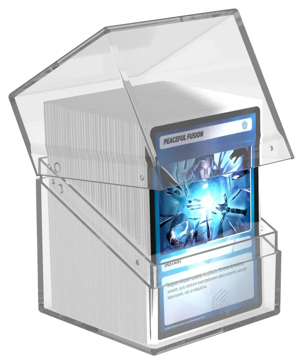 Ultimate Guard: Boulder 100+ Clear (Transparent)