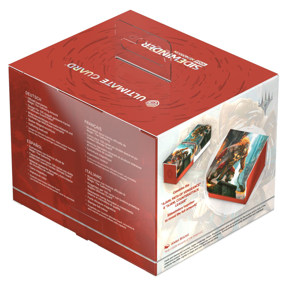 Ultimate Guard: Magic the Gathering Reality Fracture Sidewinder 100+ Xenoskin (Ajani, Path of Vengeance)