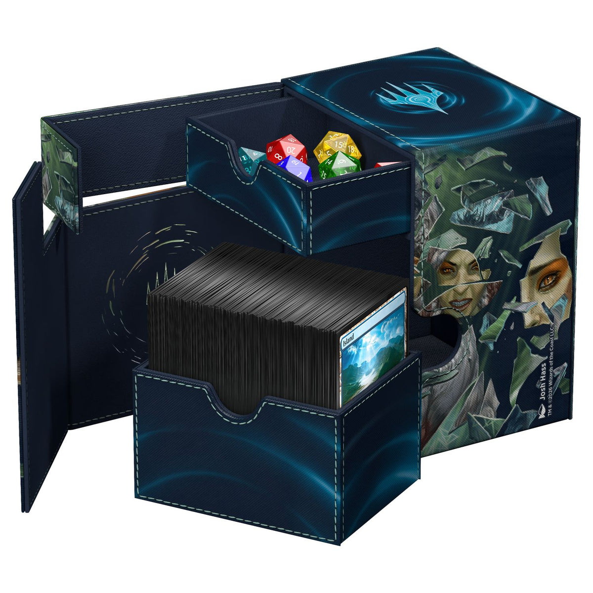 Ultimate Guard: Magic the Gathering Reality Fracture Flip'N'Tray 133+ Xenoskin (Way of the Mind Sculptor/Way of the Paradox)