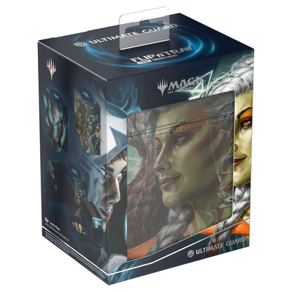 Ultimate Guard: Magic the Gathering Reality Fracture Flip'N'Tray 133+ Xenoskin (Way of the Mind Sculptor/Way of the Paradox)