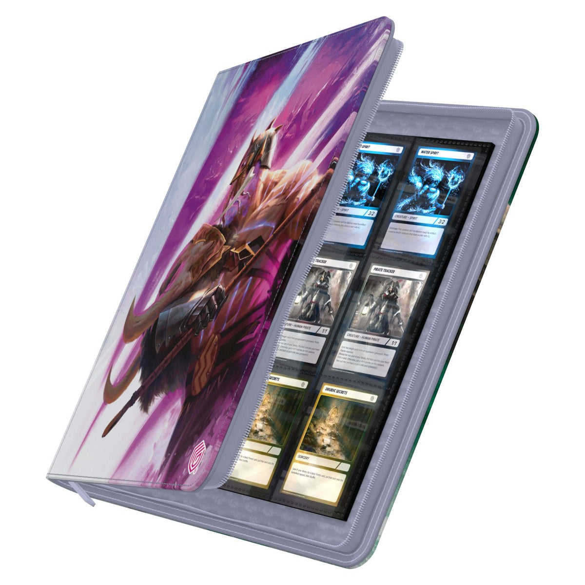 Ultimate Guard: Magic the Gathering Reality Fracture Zipfolio 480 12-Pocket Xenoskin (Way of the Wildspeaker/Way of the Deathbringer)