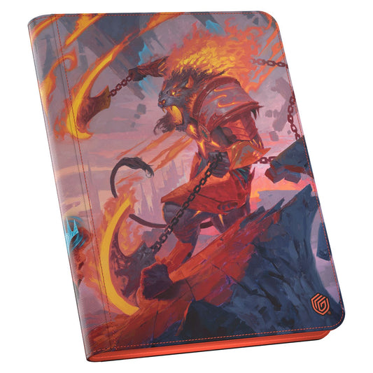 Ultimate Guard: Magic the Gathering Reality Fracture Zipfolio 360 9-Pocket Xenoskin (Ajani Resolute/Ajani Unrelenting)