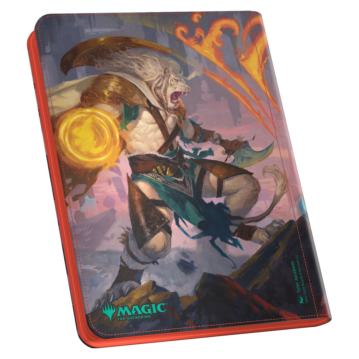 Ultimate Guard: Magic the Gathering Reality Fracture Zipfolio 360 9-Pocket Xenoskin (Ajani Resolute/Ajani Unrelenting)