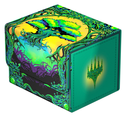 Ultimate Guard: Magic the Gathering: Mana Token Sidewinder 100+ Deck Box (Forest)