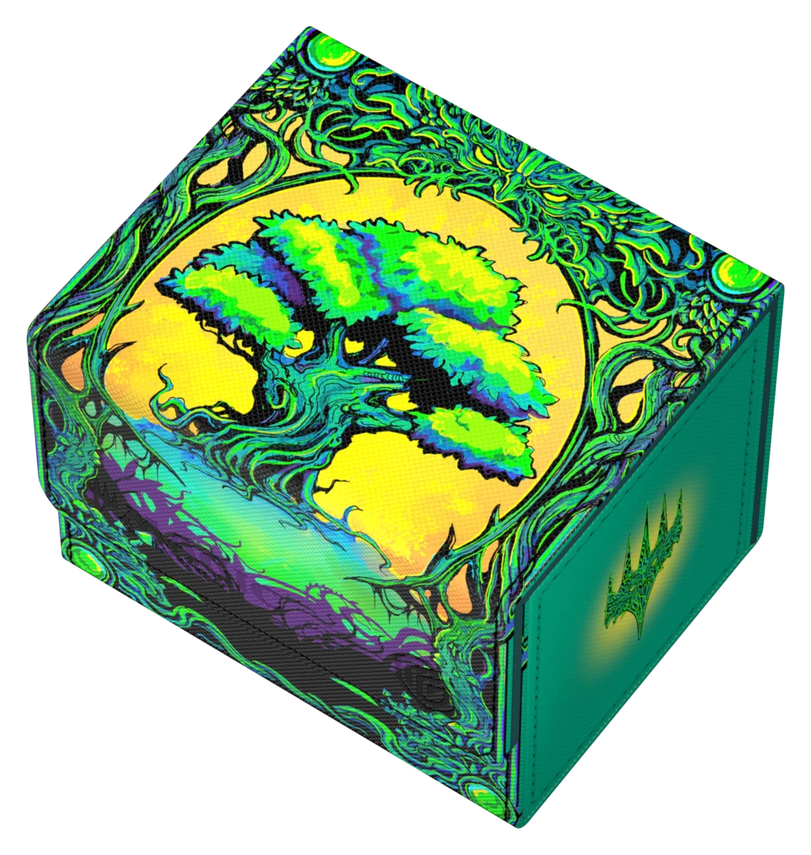 Ultimate Guard: Magic the Gathering: Mana Token Sidewinder 100+ Deck Box (Forest)