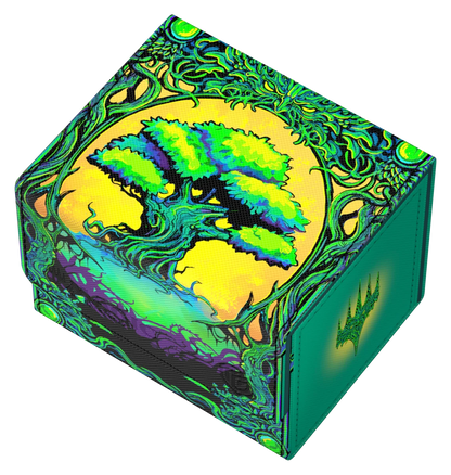 Ultimate Guard: Magic the Gathering: Mana Token Sidewinder 100+ Deck Box (Forest)