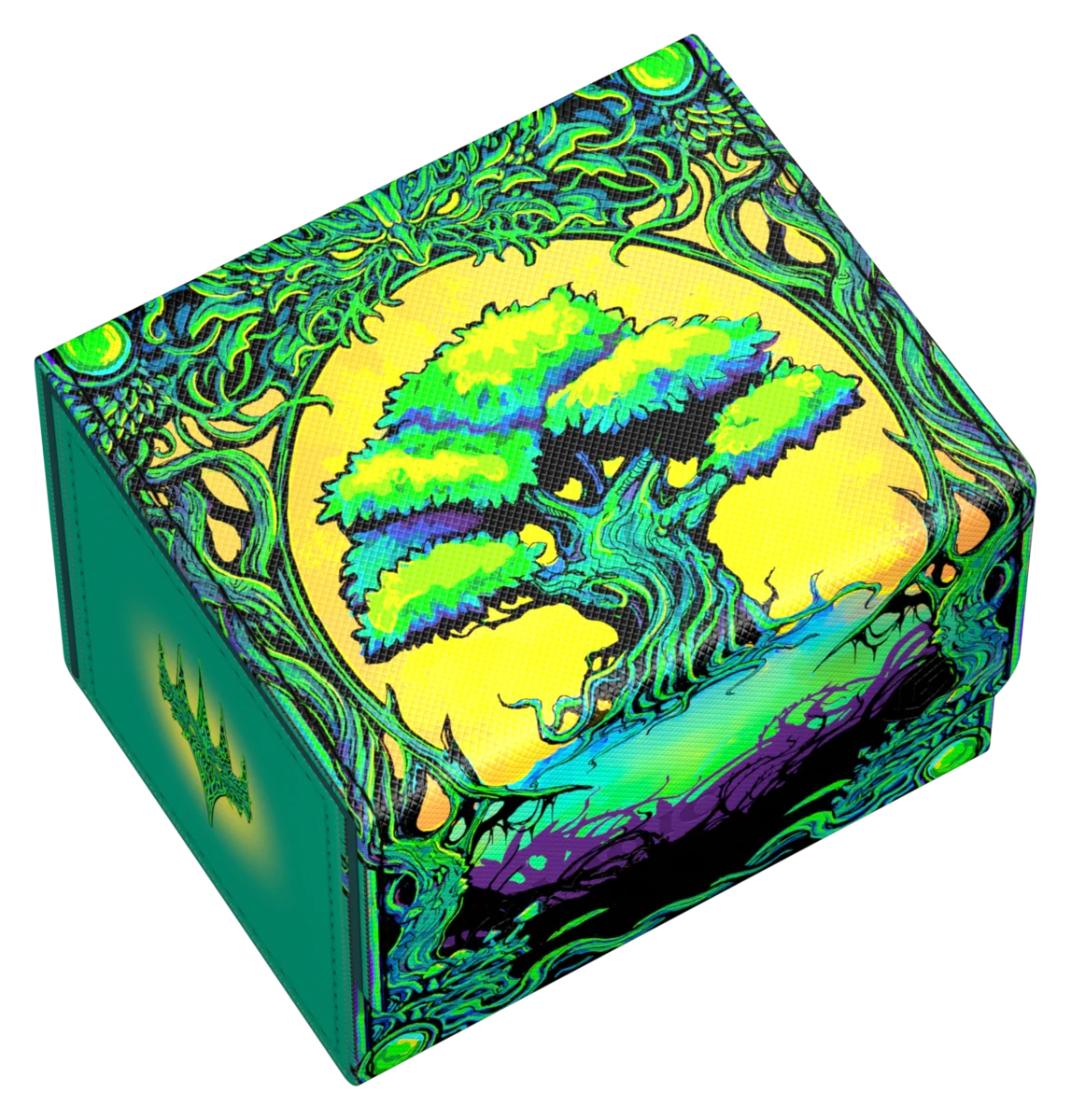 Ultimate Guard: Magic the Gathering: Mana Token Sidewinder 100+ Deck Box (Forest)