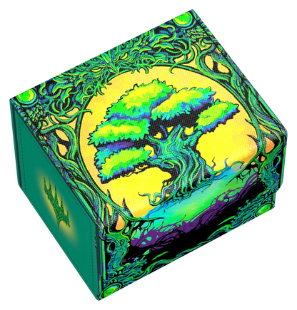 Ultimate Guard: Magic the Gathering: Mana Token Sidewinder 100+ Deck Box (Forest)