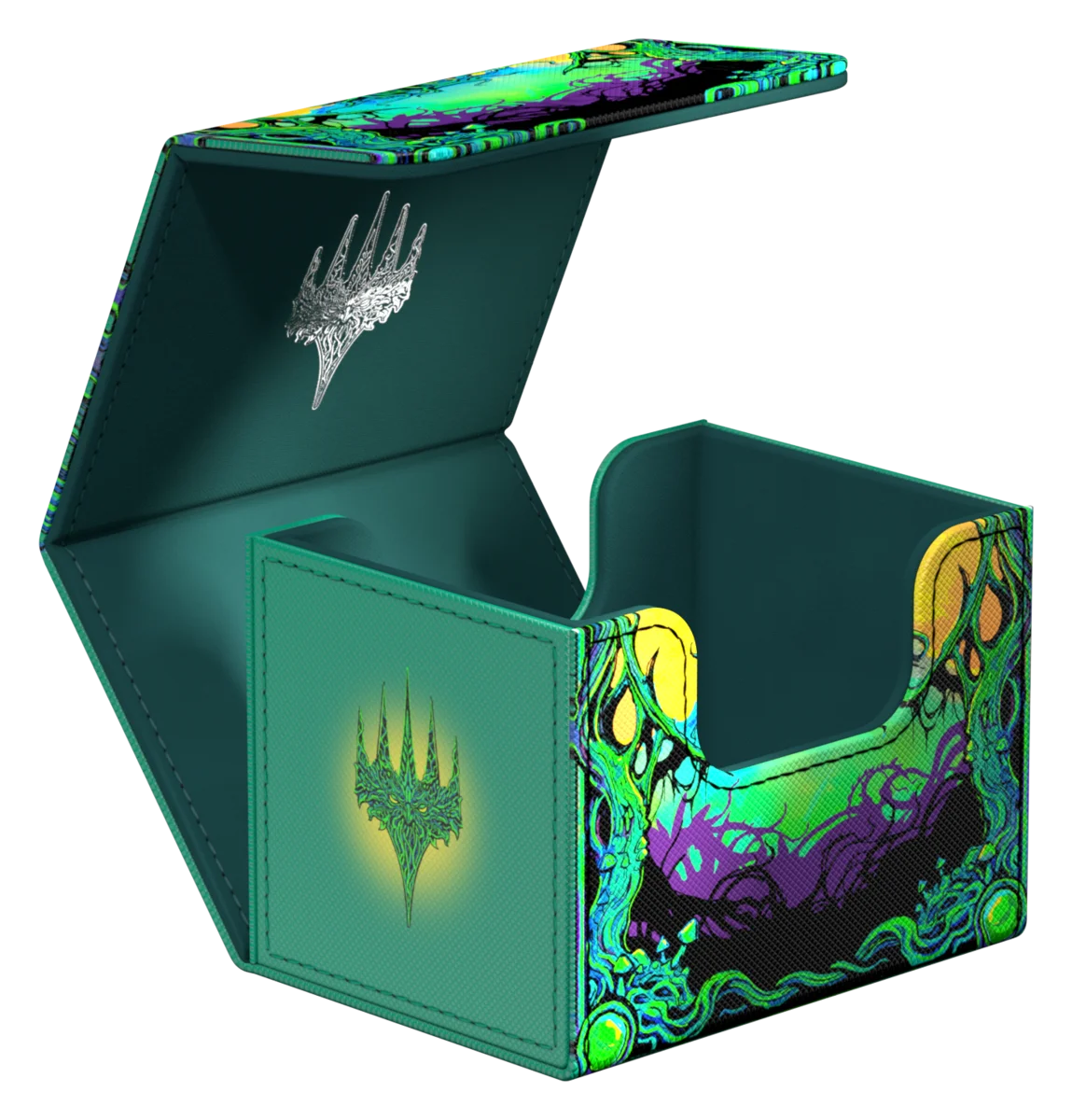 Ultimate Guard: Magic the Gathering: Mana Token Sidewinder 100+ Deck Box (Forest)