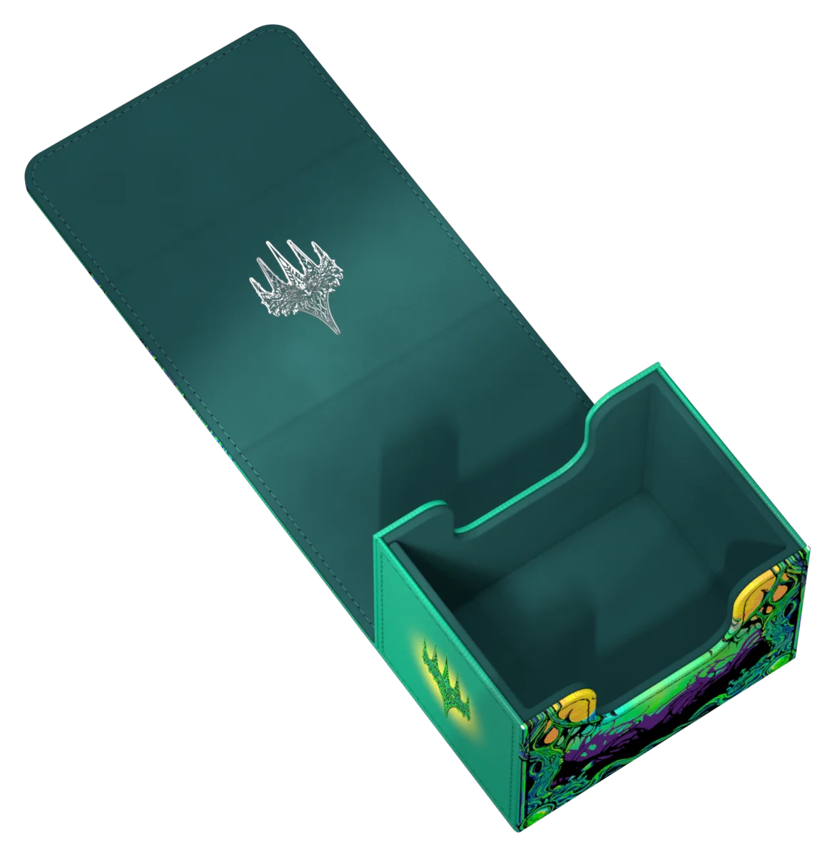 Ultimate Guard: Magic the Gathering: Mana Token Sidewinder 100+ Deck Box (Forest)