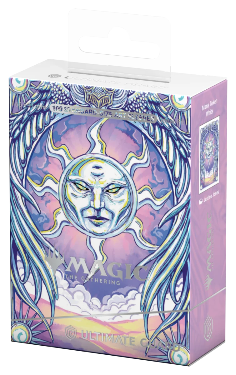 Ultimate Guard: Magic the Gathering: Mana Token Art Sleeves 100ct (Plains)