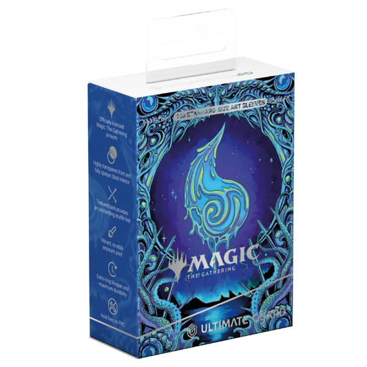 Ultimate Guard: Magic the Gathering Mana Token Art Sleeves 100ct (Island)