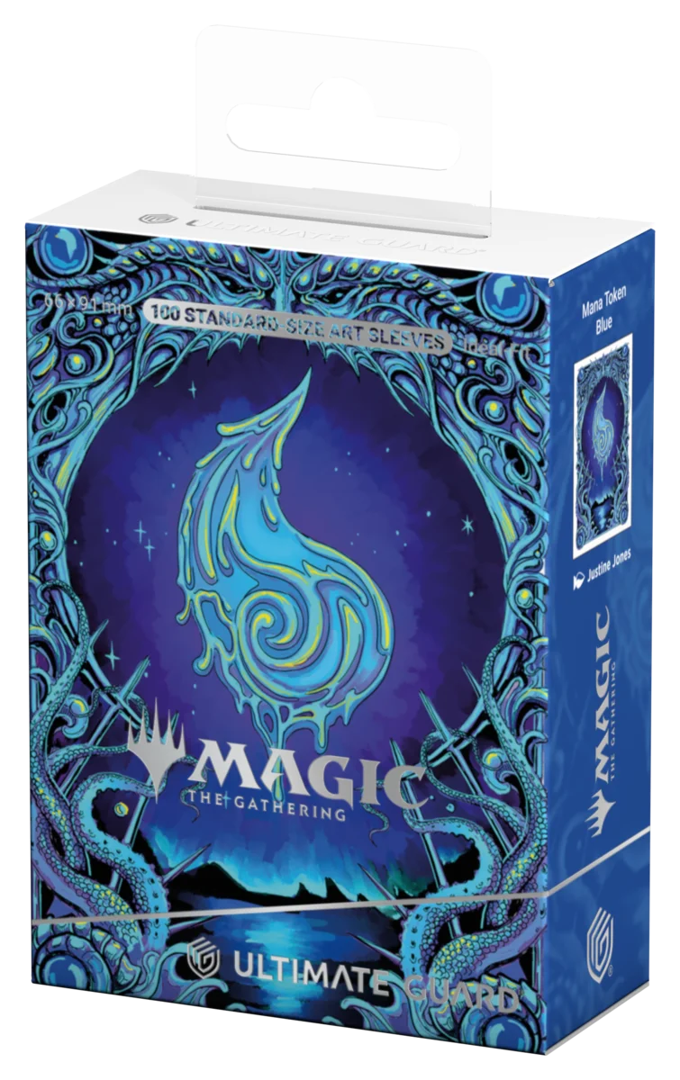 Ultimate Guard: Magic the Gathering: Mana Token Art Sleeves 100ct (Island)