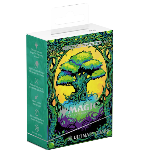 Ultimate Guard: Magic the Gathering Mana Token Art Sleeves 100ct (Forest)