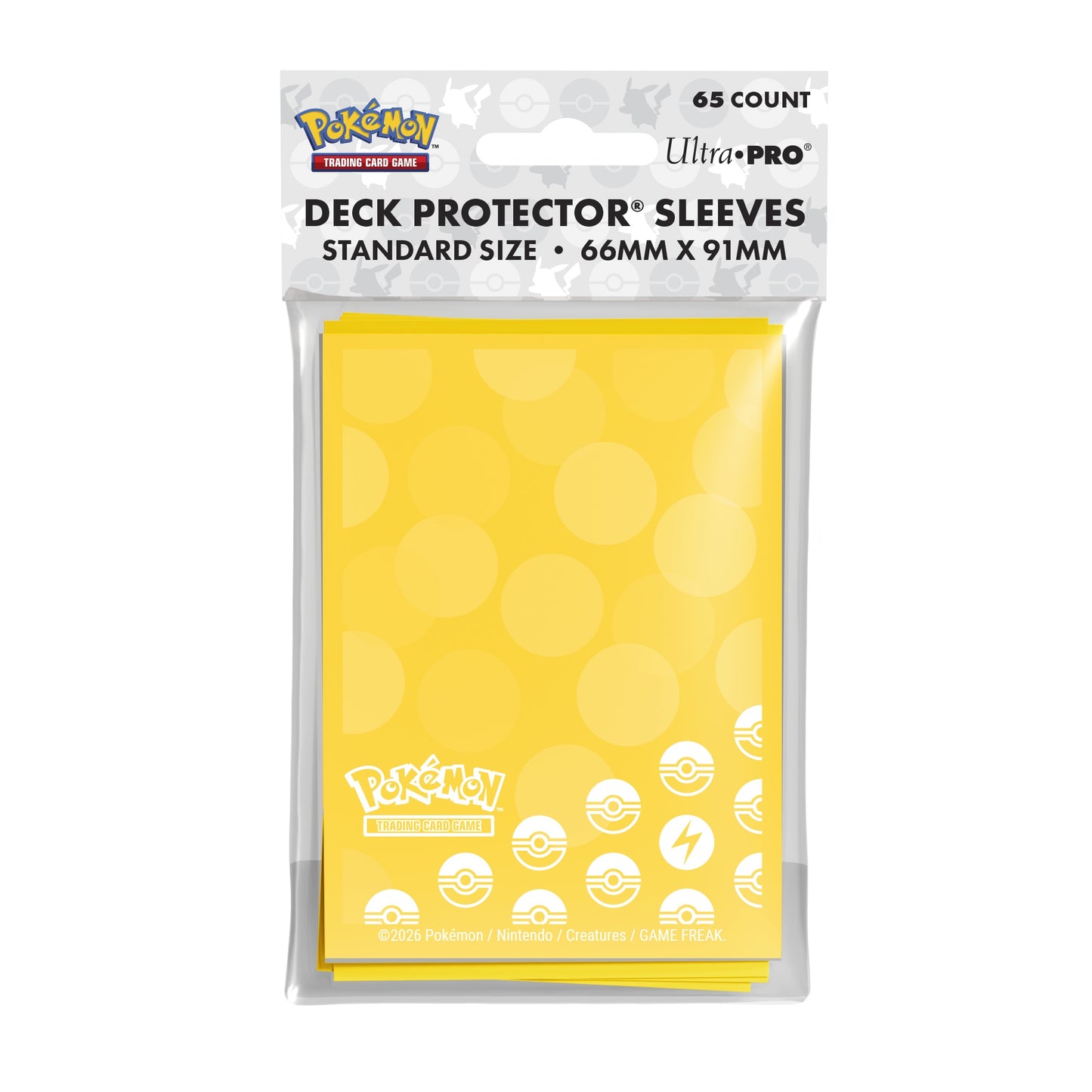 Ultra Pro: Pokemon Energy Sleeves - Lightning *Expected Release Date 3-31-2026*