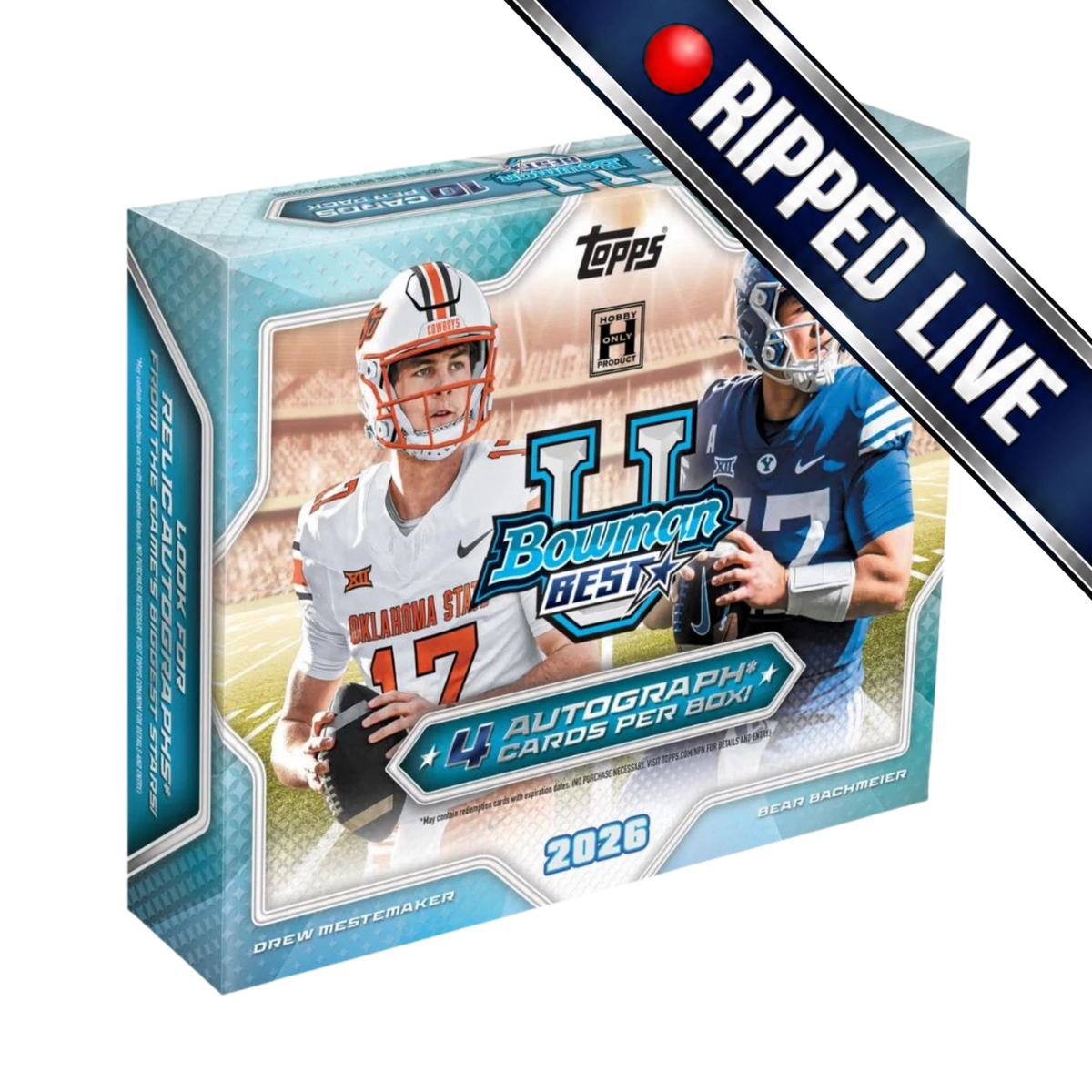 *Break* 2026 Topps Bowman University Best Football Hobby Box