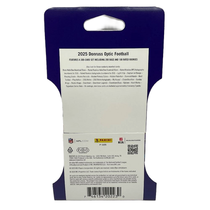 2025 Panini Donruss Optic Football Booster Pack Box