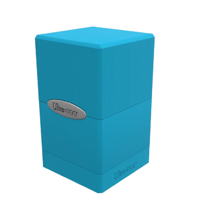 Ultra Pro Deck Box: Satin Tower (Sky Blue)