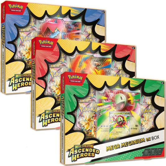 Pokemon: Mega Evolution Ascended Heroes Mega EX Box (Random)