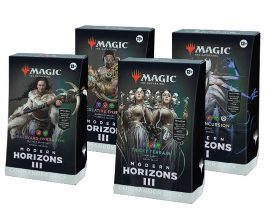 Magic the Gathering: Modern Horizons 3 Commander Deck Set (Set of 4)