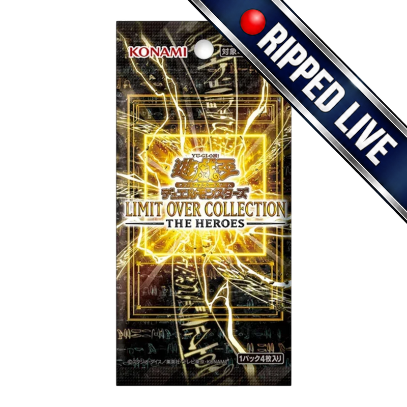 *BREAK* Yu-Gi-Oh! Japanese OCG Limit Over Collection - The Heroes Booster Pack