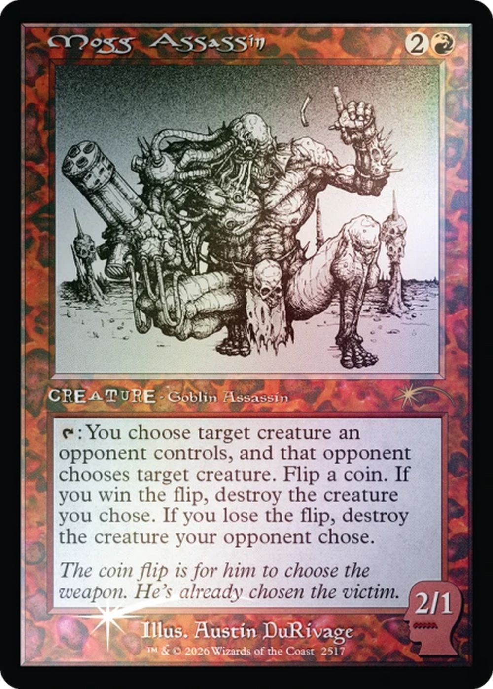 Magic the Gathering: Secret Lair Brain Dead: New Earth Mentality [Traditional Foil Edition]
